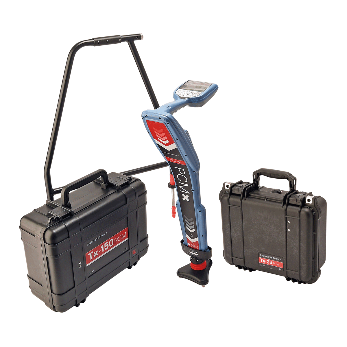 Radiodetection - Pipeline Integrity & Corrosion Control - PCMx with cases